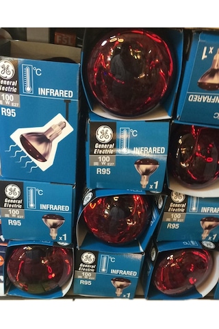 100 Watt General Isitici Infrared Lamba 100 Watt General Isitici Infrared Lamba