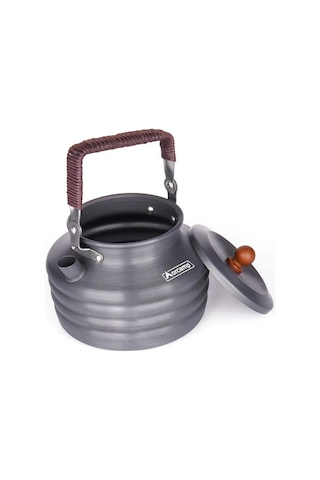 Orcamp Lüks Kamp Çaydanlığı 1.5 Lt Gri