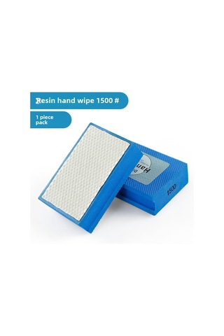 Yuntech01 El Elle Diamantlı Zımpara Bloku, Seramik Taş Cam Kenar Testere, Reçine 1500 , Makine Gerektirmeden El İle Kullanıma Uygun Zımparalama Aracı