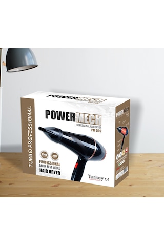 Powermech PM-502 2500 W Profesyonel Fön Makinesi