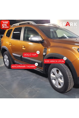 Dacia Duster 2018-2024 Yıl Aralığı Uyumlu Dodik Set 12 Parça