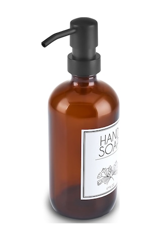 Karaca Home Bottle Hand Soap Sıvı Sabunluk 500 Ml Kahverengi