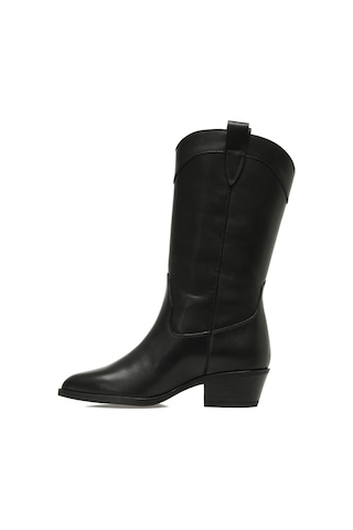 Nine West Zerten2 5pr Siyah Kadın Kovboy Bot 000000000102043217 Siyah