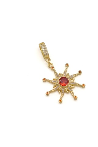 Ajda Charm Çelik Altın Kaplama Kadın Güneş Model-chr-110 Gold