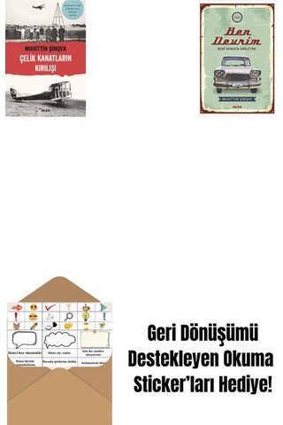 Çelik Kanatların Kırılışı + Ben Devrim + Okuma Sticker'ları