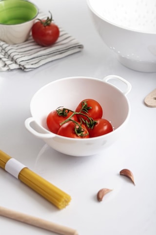 Akrilik Beyaz Mini Pirinç Süzgeçi & Bakliyat Süzgeçi 3 Su Bardağı Ölçülü Diğer