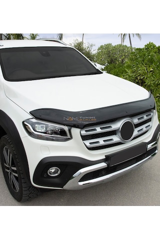 Merecedes X Class Kaput Rüzgarlığı Kaput Koruma Xclass Parlak Siy