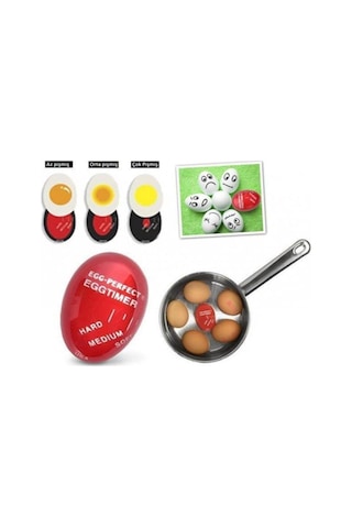 Dublör Yumurta Zamanlayıcı Egg Timer - Yumurta Dublörü Çok Renkli