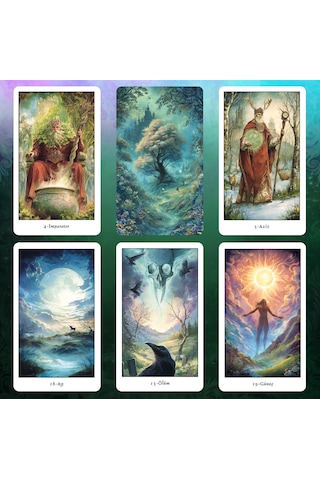 Mistik Orman Tarot / 78 Kart Ve Rehber Kitapçık