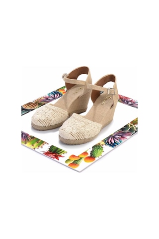 Bambi Ten Kadın Sandalet K05874050316 Ten