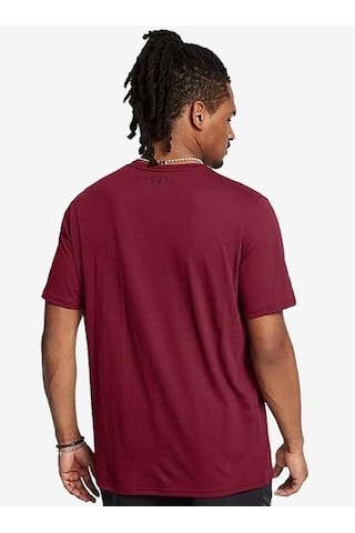 Under Armour Ua Team Issue Wordmark Ss Erkek Günlük Tişört Bordo