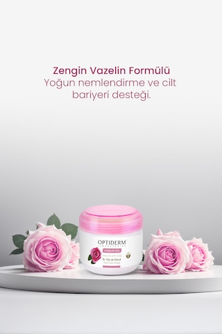 Optiderm Vazelin Gül 100 Ml