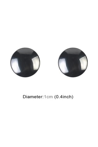 Flybuy 3 Çift Akupunktur Küpe: Sağlık Ve Estetik Masaj Küpeleri Orta Boy