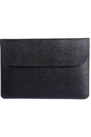 Yifomall 11" Siyah Pu Deri İş Çantası - Dijital Cihazlar İçin Anti-statik, Darbe Ve Çizik Korumalı, Hafif Ve Taşınabilir Siyah