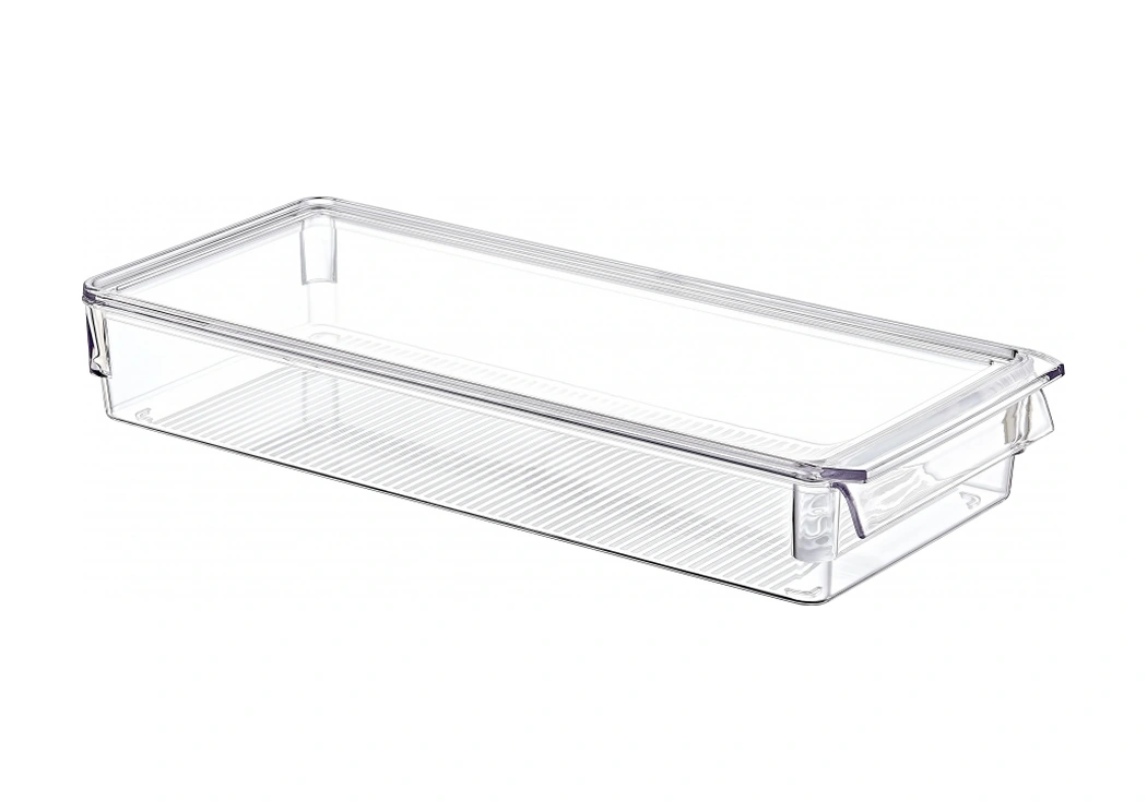 Kosova Kapaklı Organizer 36x15x5 Cm Şeffaf
