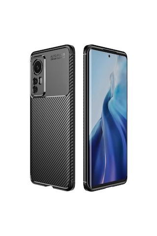 Xiaomi 12 /Xiaomi 12x Maxy Serisi Carbon Fiber Kılıf -AL3413