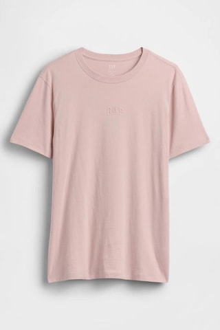 Gap Erkek Everyday Soft Mini Logo Açık Pembe T-shirt-14305