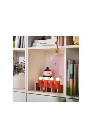 Ikea Stråla Dekoratif Aydınlatma 14 Cm Kırmızı