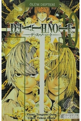 Death Note - Ölüm Defteri 10 - Tsugumi Ooba - Akılçelen Kitaplar