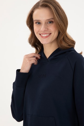 U.S. Polo Assn. Kadın Lacivert Kapüşonlu Sweatshirt 50296944-VR033