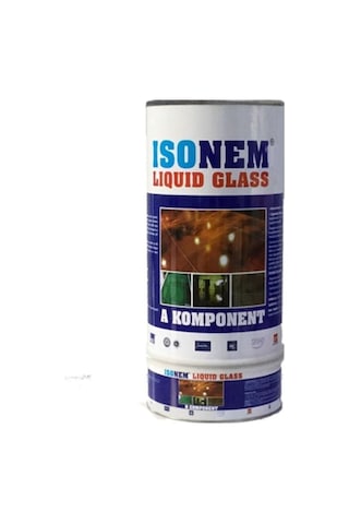 Isonem Lıquıd Glass (Sıvı Cam) Şeffaf Zemin Su Yalıtımı 4 Kg 4 Kg (381513871)
