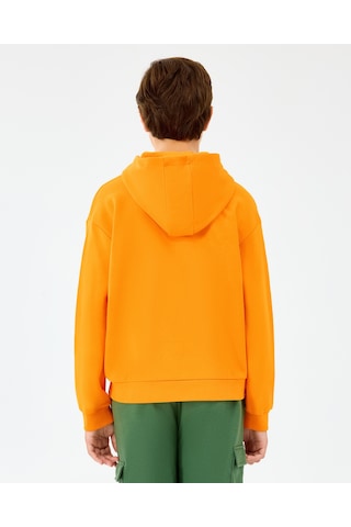 Skechers B Lw Fleece Sweatshirt Büyük Erkek Çocuk Turuncu Sweatshirt Sk2520089-0341 Turuncu