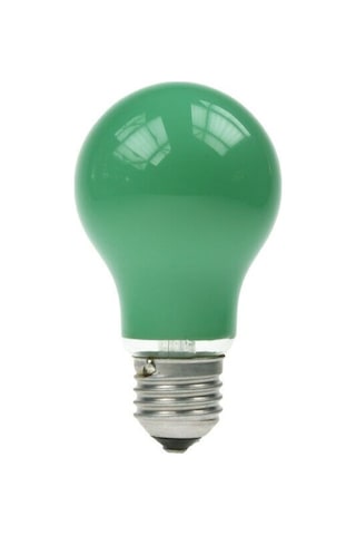 1 Adet 10 Watt Yeşil Işık E27 Duy Led Ampul, Sarı Işık 10 Watt Tasarruflu Led Ampul, 10 Watt