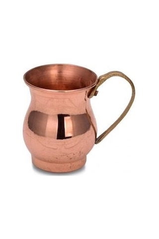 Turna Bakır Oyuncak Maşrapa 6 Cm Düz Kırmızı Turna5502-1