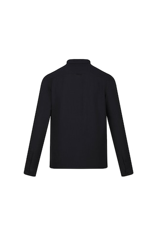Hatemoğlu Siyah Comfort Fit Düğmeli Yaka Uzun Kollu Casual Gömlek 4111999