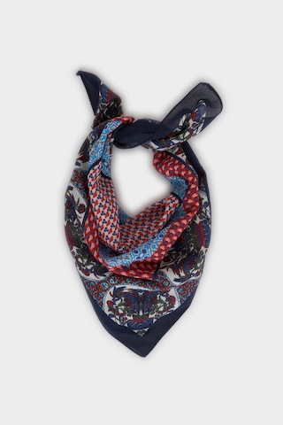 Defacto Kadın Desenli Pamuklu Bandana A0847ax26smbe230 Mavi-be230