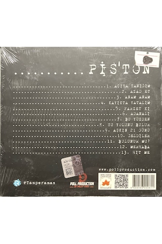 Plak Değildir Cd Dir Cd Piston Açılmamış Jelatininde Cd