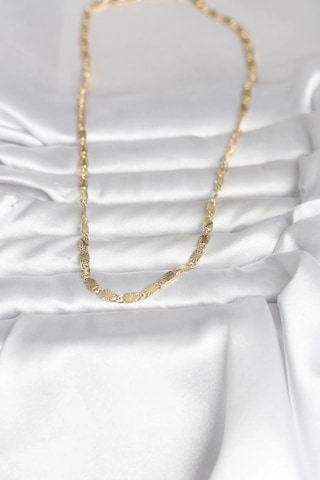 Ceylan Adam Cm 14k Gold Renk Lazer Model 45 Cm Kadın Kolye Çok Renkli