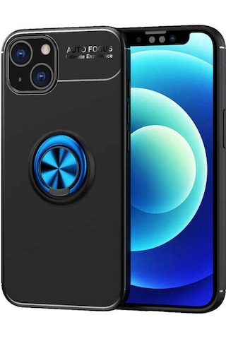 Apple Uyumlu iPhone 13 Mini Kılıf Zore Ravel Silikon Kapak Siyah