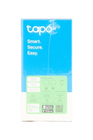 Tapo L510e 2-pack , Ayarlanabilir Akıllı Wi-fi Ampulü, 806 Lümen,
