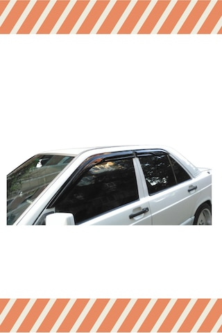 Mercedes 190 E (W201) Tüm Modellerine Özel 4'lü Mügen Tip Cam Rüzgarlığı