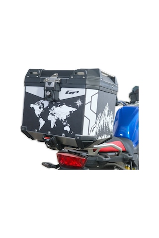 Gp Kompozit Dsn04 Universal 37 Lt Desenli Alüminyum Motosiklet Çantası Diğer