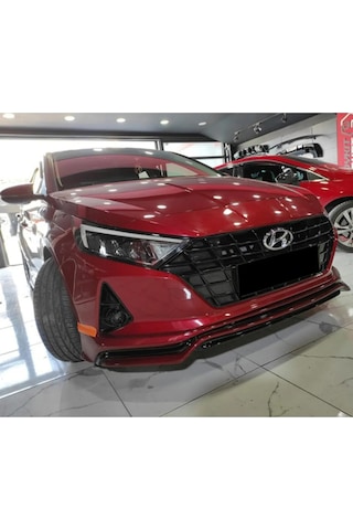 Hyundai İ20 Ön Ek Karlık Plastik Mat Siyah 2019 Ve Üzeri