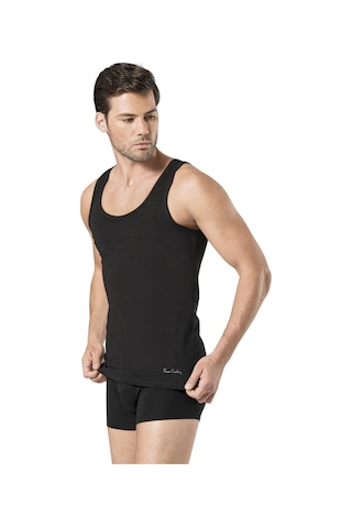 Pierre Cardin Erkek Modal Atlet 2li Siyah 001