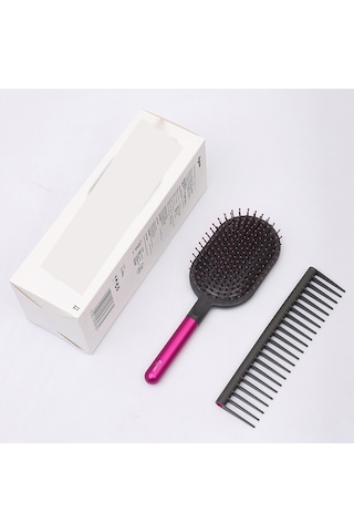 Yystore Anti-Statik Masaj Tarağı + Geniş Dişli Tarak 2'li
