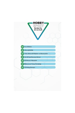 Ultra Şeffaf Hobby Epoksi 30 Kg