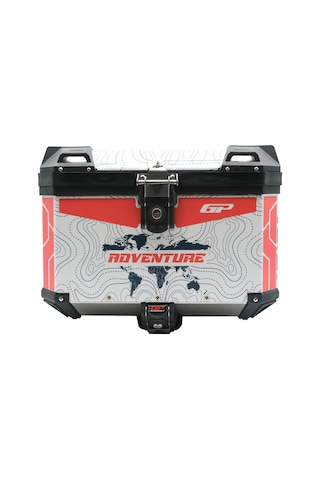 Gp Kompozit Dsn09 Universal 57 Lt Desenli Alüminyum Motosiklet Çantası Diğer