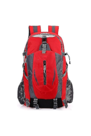 40l Büyük Su Geçirmez Sırt Çantası Kamp Yürüyüş Açık Hava Seyahat Sırt Çantası C Qd Kırmızı Çok Renkli