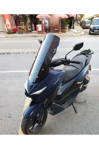 Motocam Arora Max T Easy 125 Ön Cam 2022-2026 Model 65cm Siyah Renkli 4mm Orta Boylu