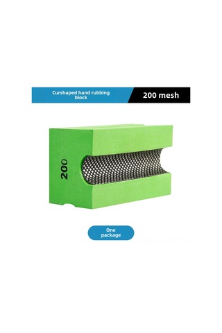 Suofeng Keramik, Granit Ve Mermer İçin Konkav El Fırçası - Kenar Taşlama, Zımparalama Ve Parlatma Aracı 200