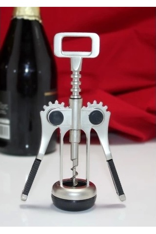 Paslanmaz Çelik Tirbuşon Şarap Açacağı Model 4 Renkli