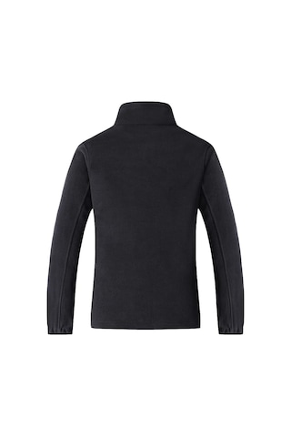 Unisex Polar Tam Fermuarlı Outdoor Polar Ceket Tactical Polar Kadın-erkek Polar Renkli-tam Siyah