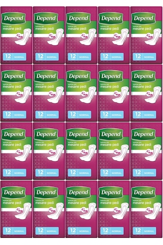 Depend Mesane Pedi Kadın Normal 240 Adet