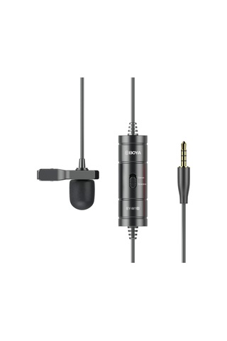 Skycıty Universal Tipi, Tam Yönlü Kondansatörlü 6 Metre Kablo Uzunluğunda 3.5mm Trrs Bağlantılı Kıskaç Mikrofon