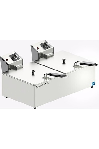 Seamac Fritöz 8+8 Lt Elektrikli