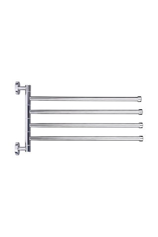 Honmex Paslanmaz Çelik Döner Havlu Asma Demiri - Banyo Mutfak Tuvalet Rafı Aksesuarı Diğer